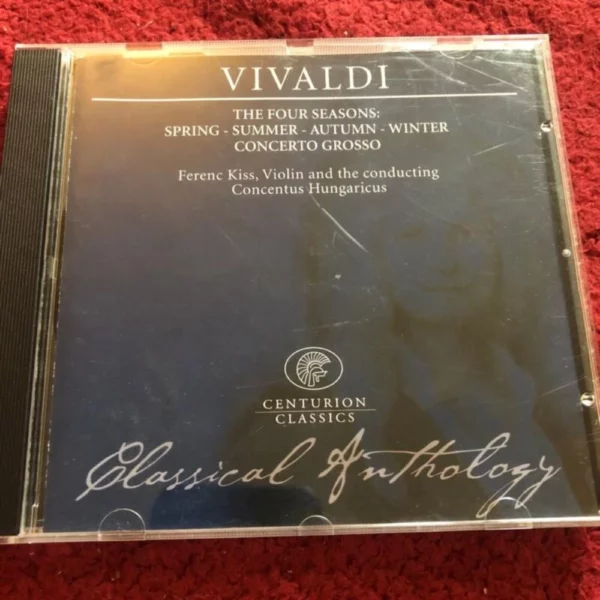 Vivaldi Classical Anthology various CD Top-quality Free UK shipping