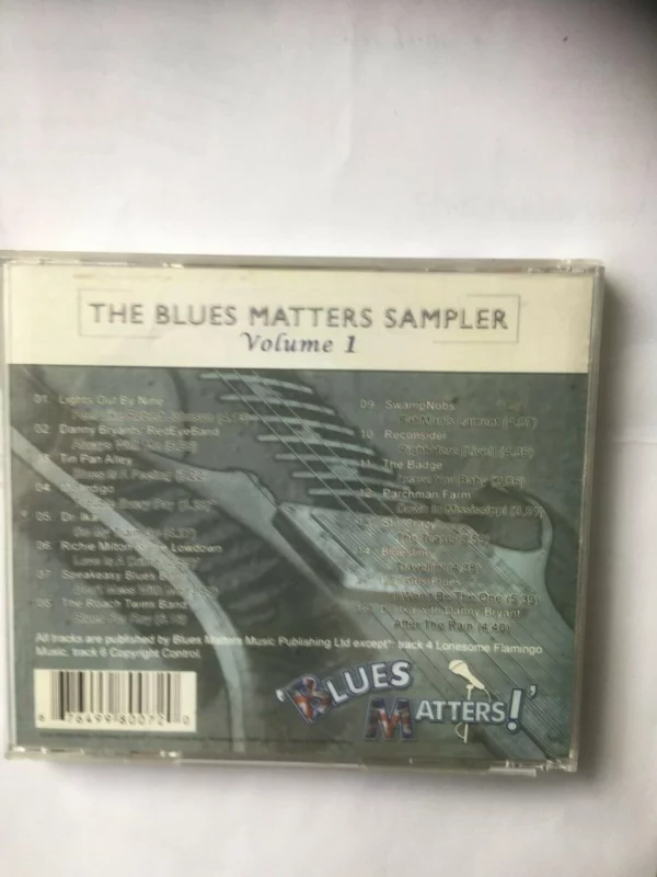 Blues Matters Sampler Volume 1 Various 2002 CD Top-quality Free UK shipping