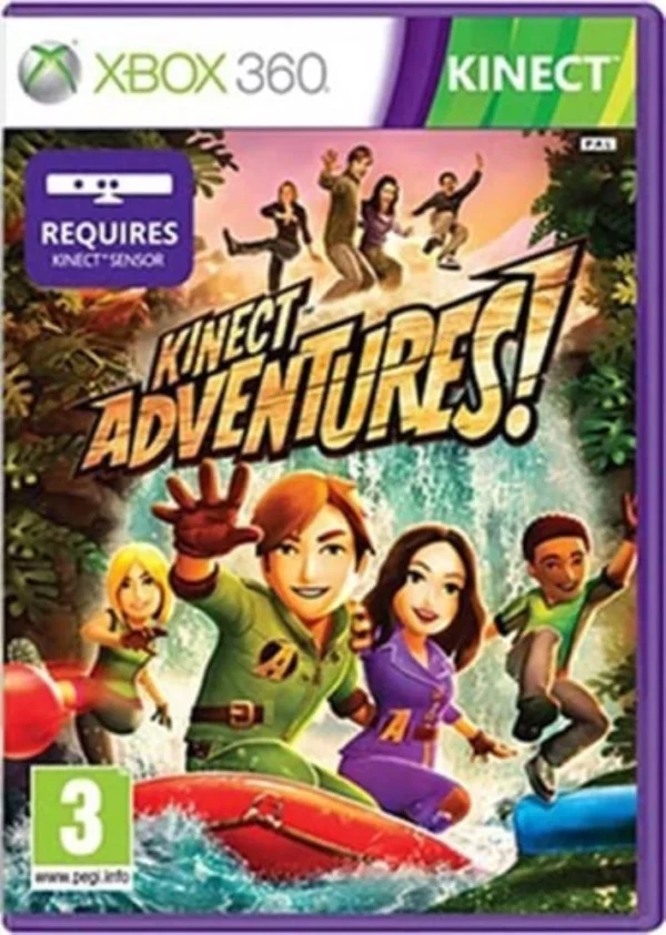 Kinect Adventures! Microsoft Xbox 360 2010 Top-quality Free UK shipping