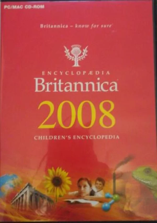 Children’s Encyclopaedia Britannica 2008 PC GAME PC 2008 Top-quality