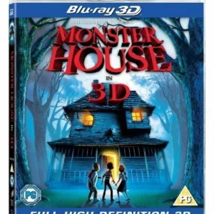 Monster House 3D 2012 Blu-ray Top-quality Free UK shipping