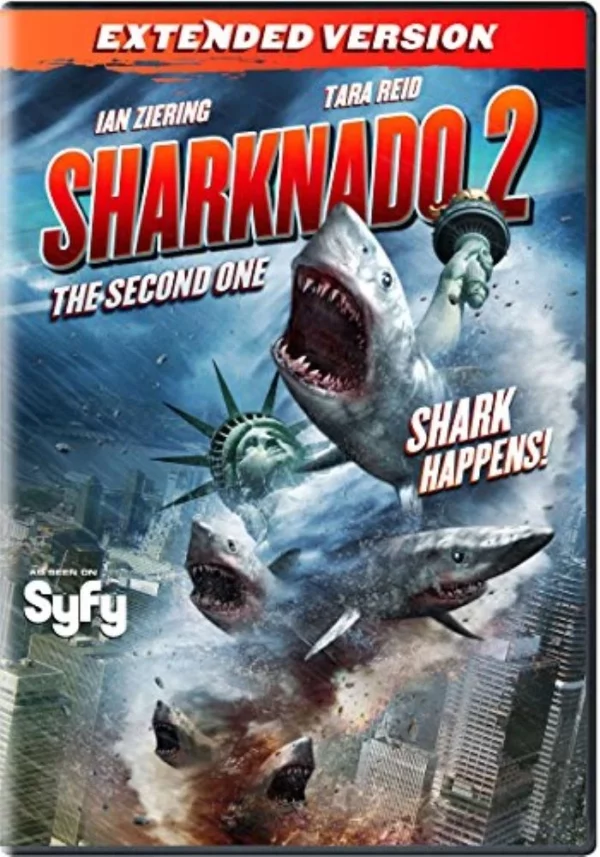 Sharknado 2 Ian Ziering 2014 New DVD Top-quality Free UK shipping