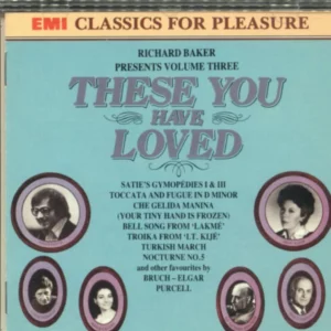 THESE YOU HAVE LOVED, VOL. 3 various 1991 CD Top-quality Free UK shipping