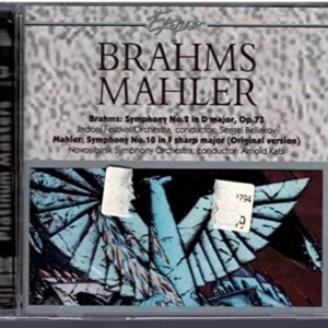 Brahms: Symphony No 2 in D Major Opus 73 various 1996 CD Top-quality