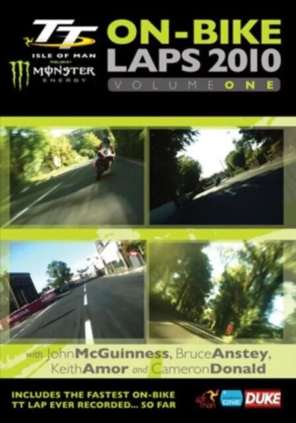 TT 2010 On-Bike Laps Vol. 1 2010 DVD Top-quality Free UK shipping