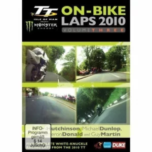 TT 2010 On-Bike Laps Vol. 3 2010 DVD Top-quality Free UK shipping