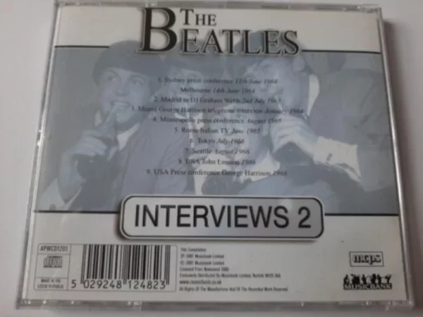 Interviews Vol. 2 The Beatles 2001 New CD Top-quality Free UK shipping