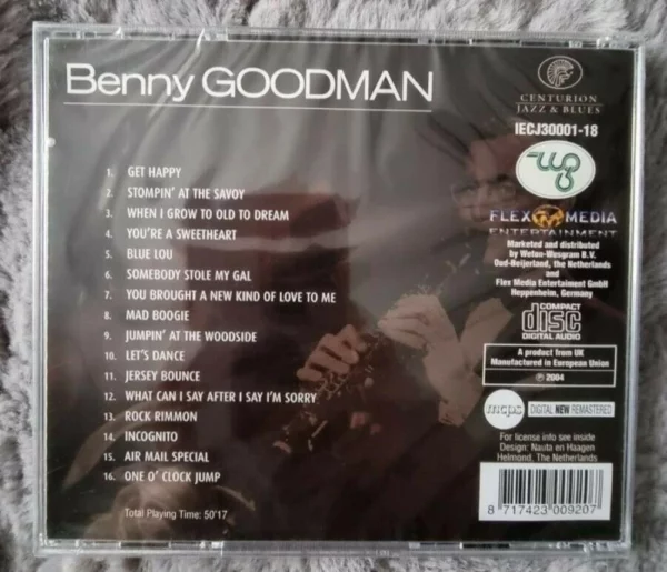 Ultimate Jazz & Blues Series Benny Goodman 2004 CD Top-quality Free UK shipping