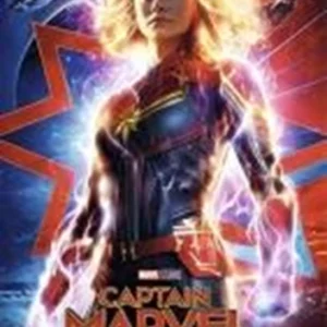 Captain Marvel Brie Larson 2019 DVD Top-quality Free UK shipping