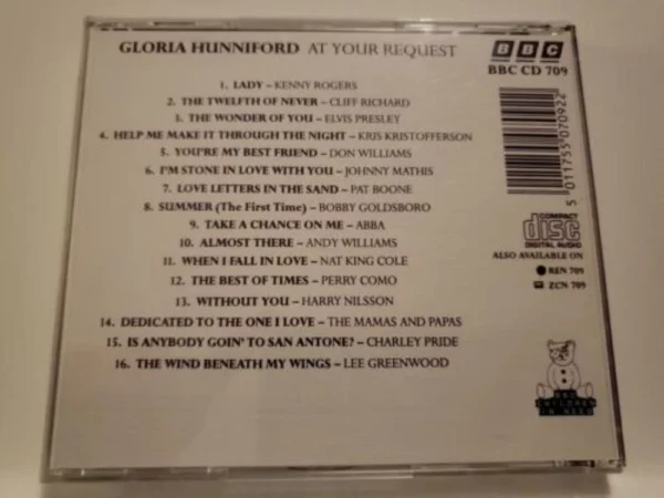 Various Artists - At Your Request (Your 16 Favourite Tracks) Gloria Hunniford CD