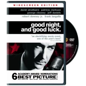 Good Night & Good Luck Frank Langella 2006 DVD Top-quality Free UK shipping