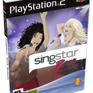 Singstar Rock Ballads Solus Sony PlayStation 2 2007 Top-quality