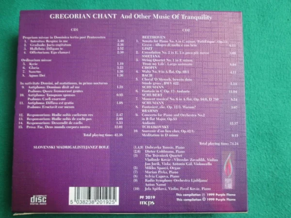 Gregorian Chants Various 2000 CD Top-quality Free UK shipping