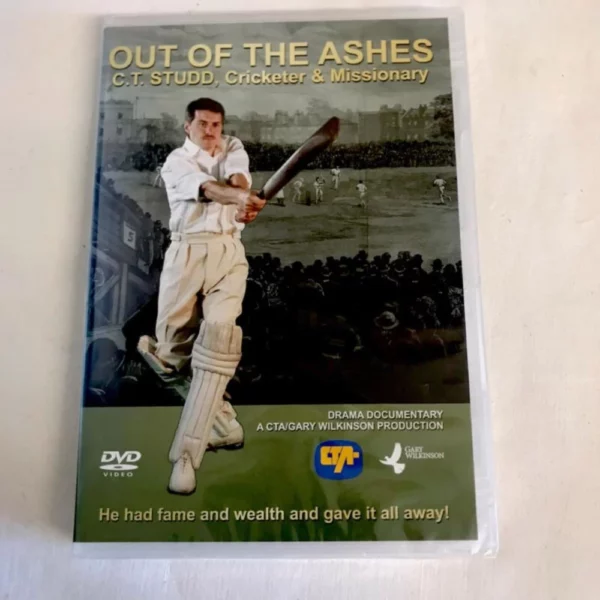 Out of the Ashes - C.T. Studd Cricketer 2017 New DVD Top-quality