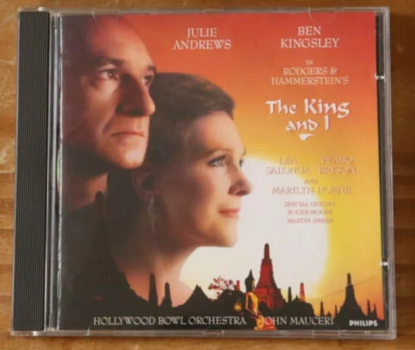 The King and I Julie Andrews 1999 CD Top-quality Free UK shipping