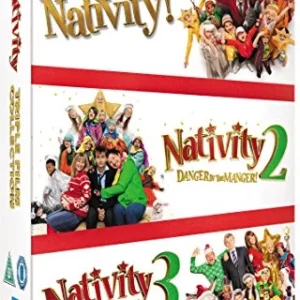Nativity Triple Film Collection Martin Freeman 2015 DVD Top-quality