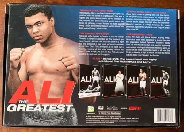 Ali The Greatest 2014 New DVD Top-quality Free UK shipping