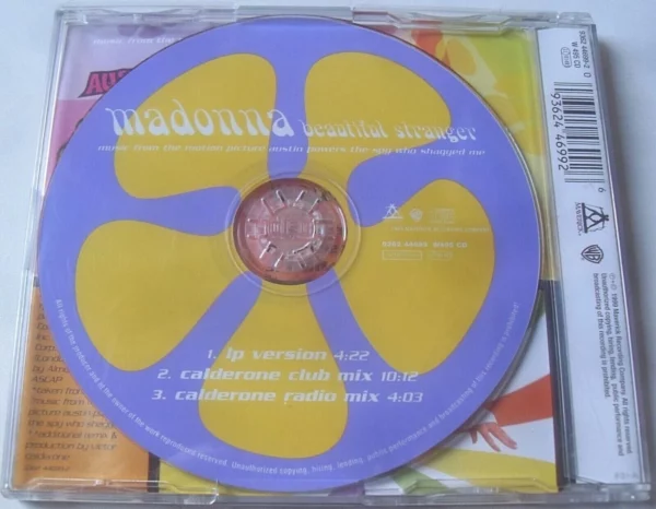 Beautiful Stranger Madonna 1999 CD Top-quality Free UK shipping