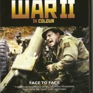 WORLD WAR II IN COLOUR - FACE TO FACE DVD Top-quality Free UK shipping