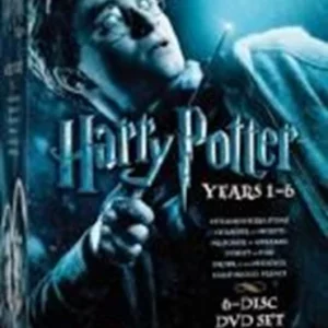 Harry Potter 1-6 Daniel Radcliffe DVD Top-quality Free UK shipping