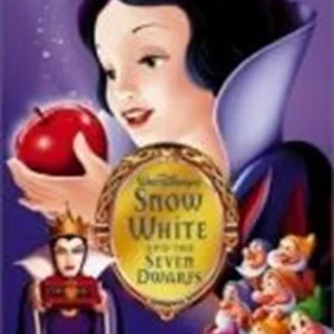 Snow White and the Seven Dwarfs DVD Top-quality Free UK shipping