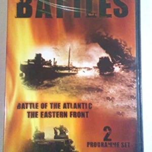 Battles -Battle Of The Atlantic & The Eastern Front 2006 DVD Top-quality