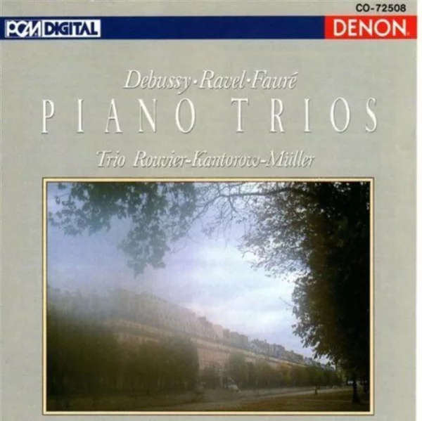 Piano Trios Debussy 1988 CD Top-quality Free UK shipping