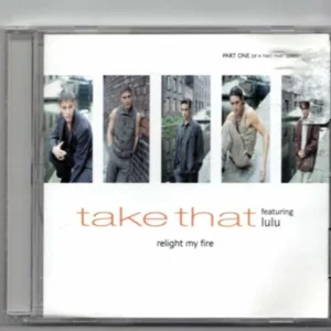 Relight My Fire Take That 1993 CD Top-quality Free UK shipping