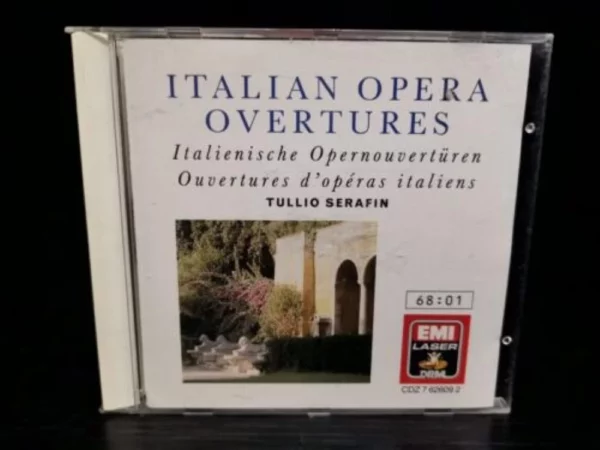 Italian Opera Overtures Tullio Serafin 1989 CD Top-quality Free UK shipping