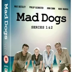 Mad Dogs - Series 1 and 2 Max Beesley 2012 DVD Top-quality Free UK shipping