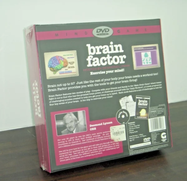 Brain Factor 2008 DVD Top-quality Free UK shipping