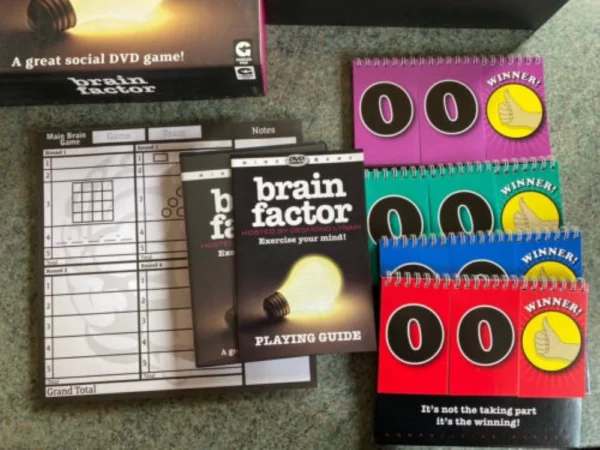 Brain Factor 2008 DVD Top-quality Free UK shipping