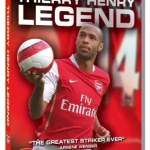 Thierry Henry: Legend 2008 DVD Top-quality Free UK shipping