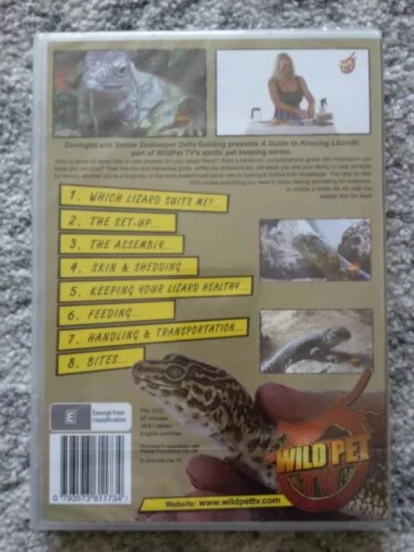 A Guide to Keeping Lizards Della Golding 2010 DVD Top-quality Free UK shipping