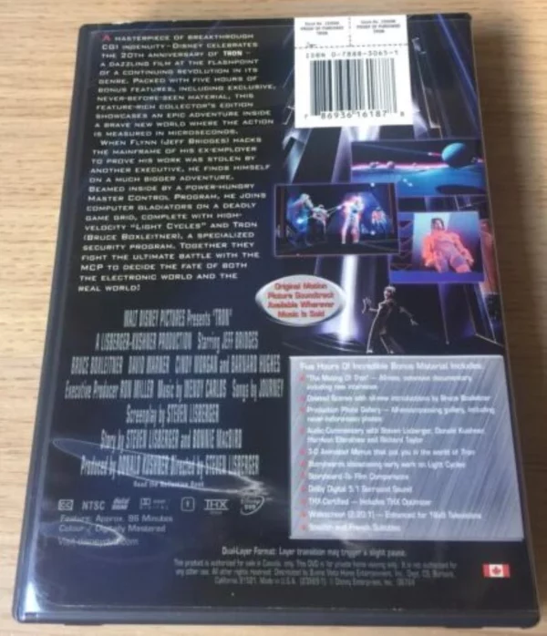 Tron Bruce Boxleitner 2002 DVD Top-quality Free UK shipping