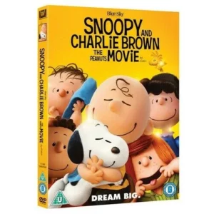 Snoopy and Charlie Brown - The Peanuts Movie 2016 DVD Top-quality