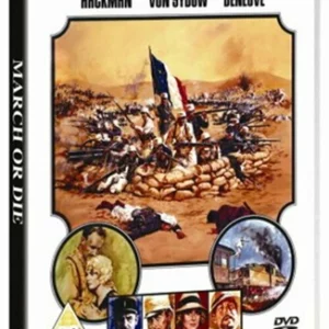 March Or Die Terence Hill 2007 DVD Top-quality Free UK shipping