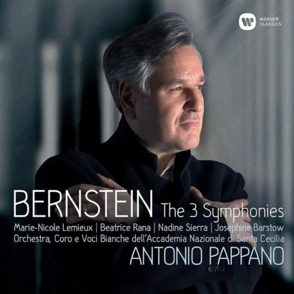 Bernstein: Symphonies Nos. 1 - 3 Antonio Pappano 2018 CD Top-quality