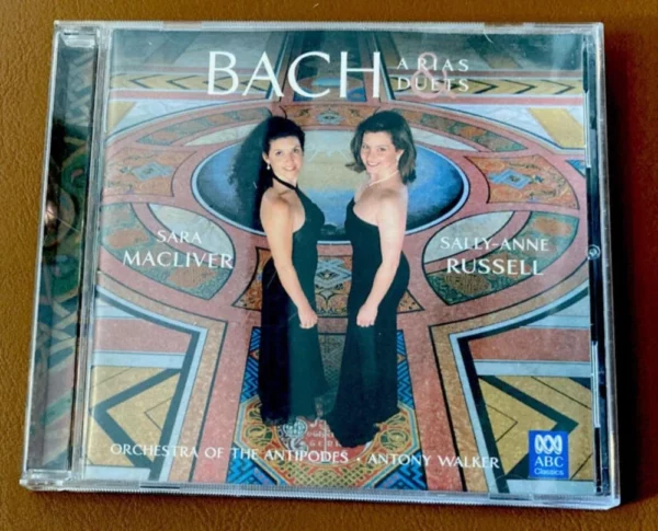 Bach: Arias & Duets Sara Macliver / Sally-Anne Russell 2003 CD Top-quality