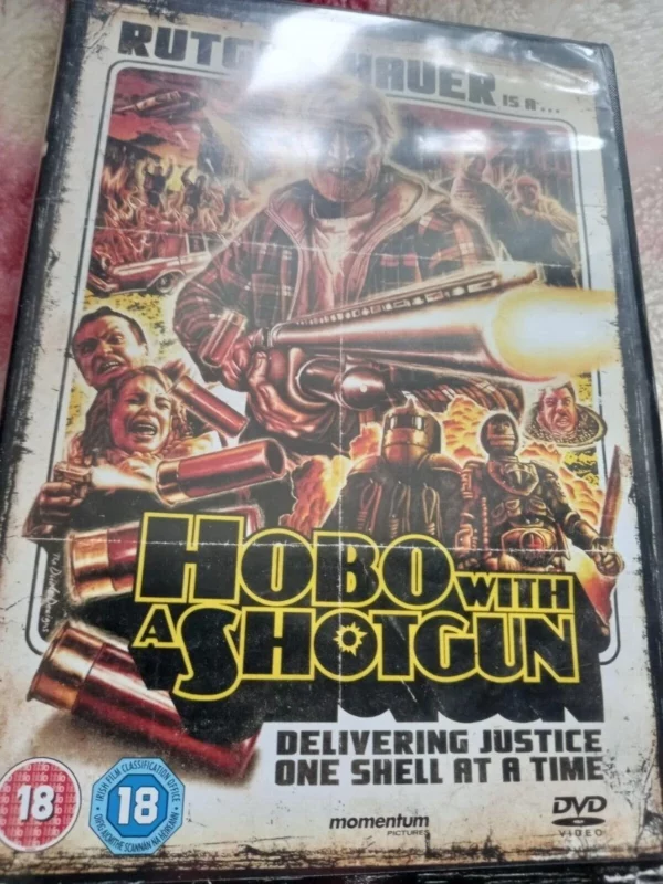 Hobo With a Shotgun Rutger Hauer 2011 DVD Top-quality Free UK shipping