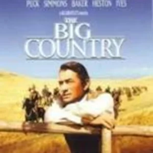The Big Country Charlton Heston 1958 DVD Top-quality Free UK shipping