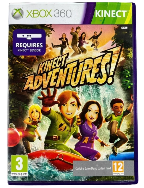 Kinect Adventures Microsoft Xbox 360 2010 Top-quality Free UK shipping