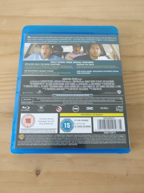 The Hangover part III Bradley Cooper 2013 Blu-ray Top-quality Free UK shipping