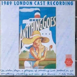 Anything Goes Original London Cast 1989 CD Top-quality Free UK shipping