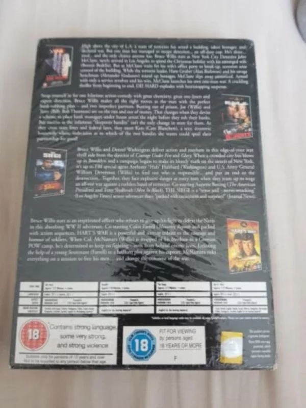 Die Hard / Bandits / The Siege / Hart's War Billy Bob Thornton 2007 DVD