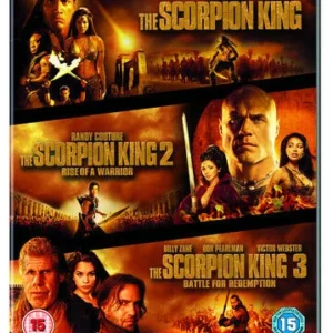 The Scorpion King 1-3 The Rock 2012 DVD Top-quality Free UK shipping