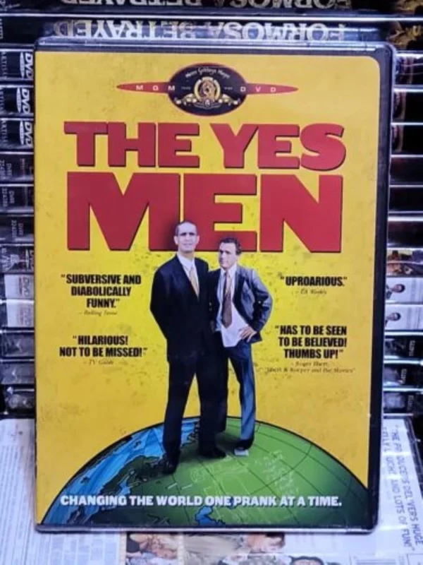 The Yes Men 2005 New DVD Top-quality Free UK shipping