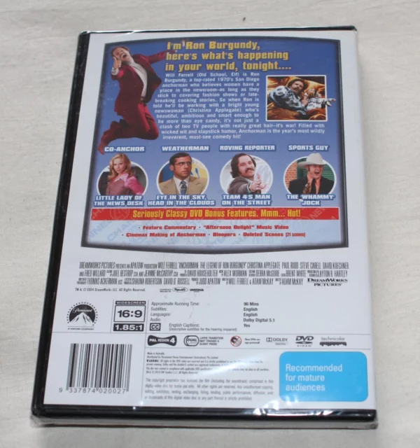 Anchorman : Platinum Collection na 2010 New DVD Top-quality Free UK shipping