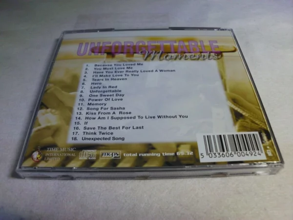 Unforgettable Moments Various CD Top-quality Free UK shipping