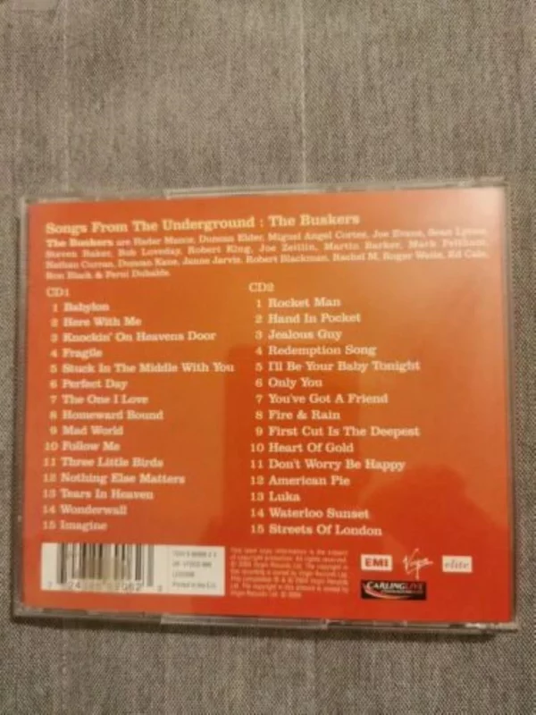 Songs from the Underground: the Buskers Various Artists 2004 CD Top-quality